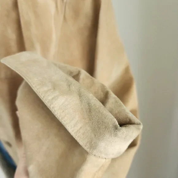 Vintage Valerie Stevens Suede Tan Jacket Size: 1X - Picture 13 of 16
